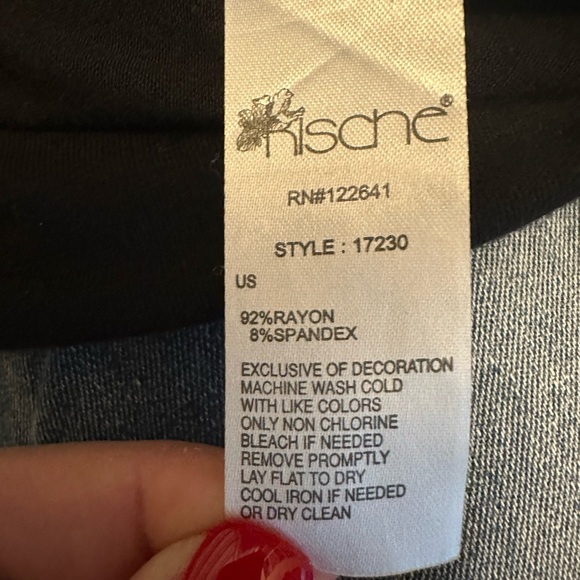 Kische Black Short Sleeve Top - Picture 3 of 5